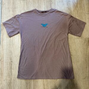 SHEIN Oversized Tee with Butterfly Design